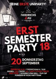 Tickets für ERST SEMESTER PARTY 2018: Deine erste Uniparty!  am 20.09.2018 - Karten kaufen